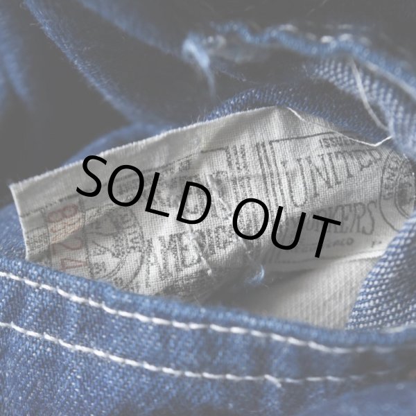 画像5: 1970s Lee デニムペインターパンツ  "ONE WASH"  実寸W36  (5)