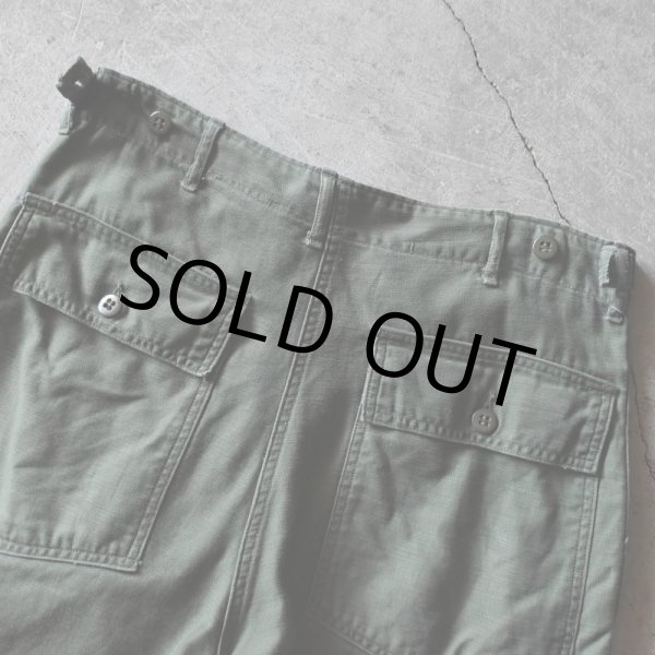 画像7: 1960s US.ARMY コットンベイカーパンツ  "初期型"  表記34×33  (7)