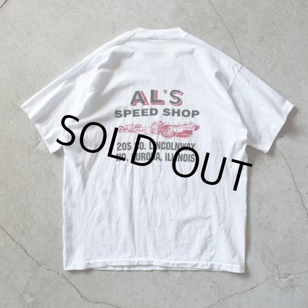 画像2: 1990s  AL'S SPEED SHOP Tシャツ　 "MADE IN USA"　 表記XL  (2)