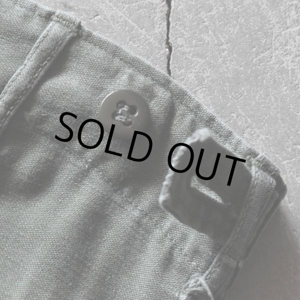 画像8: 1960s US.ARMY コットンベイカーパンツ  "初期型"  表記34×33  (8)