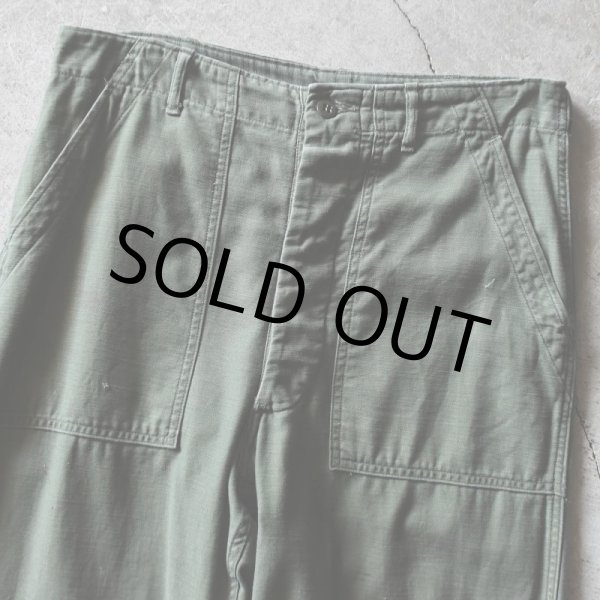 画像6: 1960s US.ARMY コットンベイカーパンツ  "初期型"  表記34×33  (6)