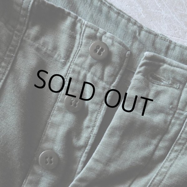 画像5: 1960s US.ARMY コットンベイカーパンツ  "初期型"  表記34×33  (5)