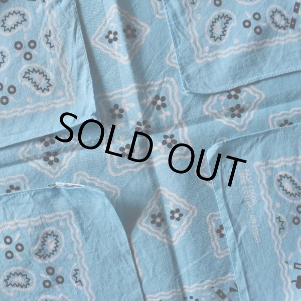 画像3: 1960-70s FAST COLOR クッキー柄バンダナ　 "RN13960/MADE IN USA"  (3)