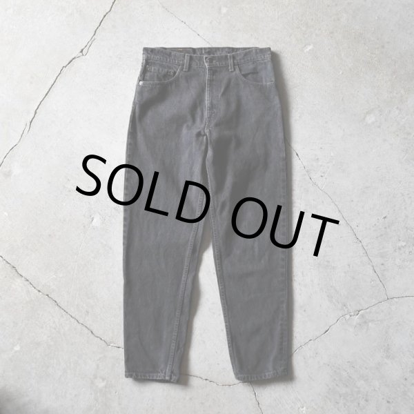 画像4: 1990s Levi's 550ブラック /RELAXED FIT TAPERD LEG  "MADE IN USA"  表記W34 L32  (4)