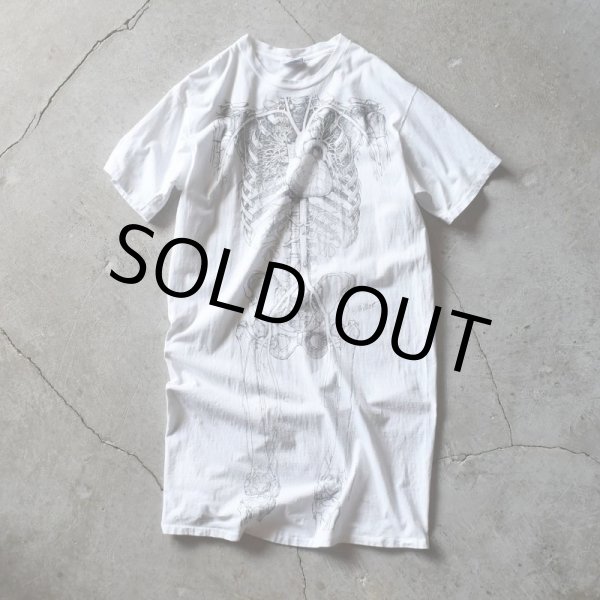 画像1: 1990s ANATOMICAL CHART Co. 人体解剖図スケルトンTシャツ(Tワンピ)　 "MADE IN USA"　 表記XL  (1)