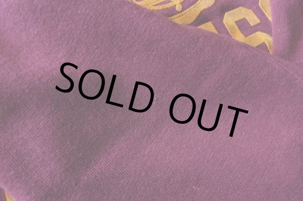 画像7: 1980s Champion フロッキースウェットパーカー  "MADE IN USA"  表記L  (7)