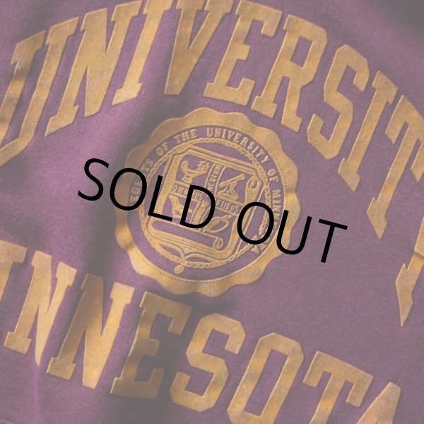 画像4: 1980s Champion フロッキースウェットパーカー  "MADE IN USA"  表記L  (4)