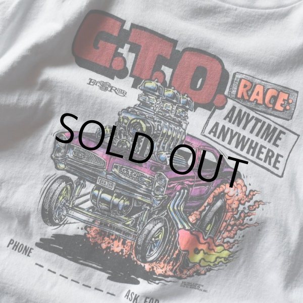 画像5: 1990s ED ROTH G.T.O. RACE Tシャツ　 表記XL  (5)