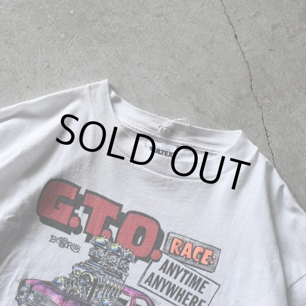 画像3: 1990s ED ROTH G.T.O. RACE Tシャツ　 表記XL  (3)