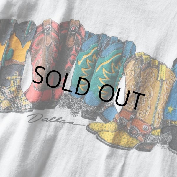 画像3: 1990s COWBOY BOOTS アートTシャツ　 "MADE IN USA"　 表記XL  (3)