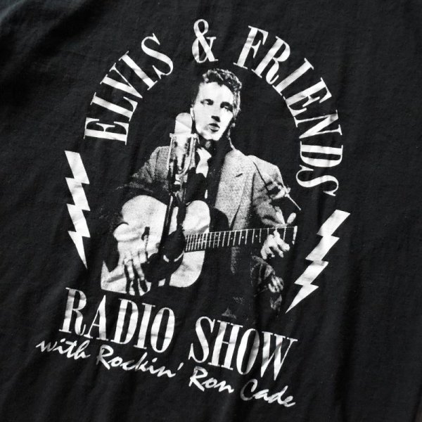 画像4: ELVIS&FRIENDS RADIO SHOW Tシャツ　 表記M  (4)