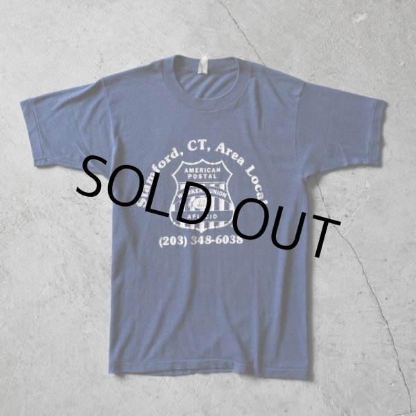 画像1: 1980s AMERICAN POSTAL WORKERS UNION Tシャツ  "MADE IN USA"  実寸SM  (1)