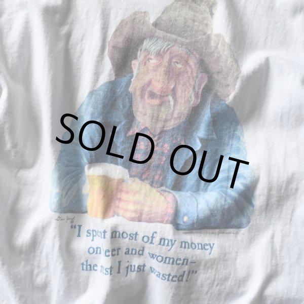 画像4: 1990s GENE ZESCH アートTシャツ　 "MADE IN USA"　 表記L  (4)