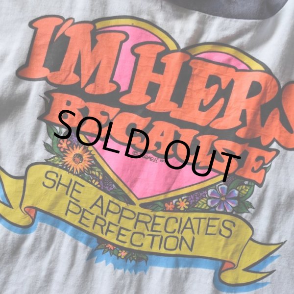 画像4: 1970s SEARS リンガーTシャツ　 表記L  (4)