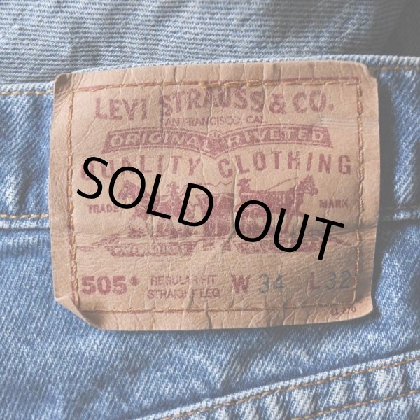 画像4: 1990s Levi's 505  表記W34 L32  (4)