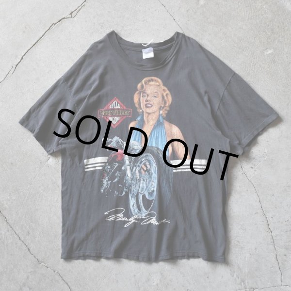画像1: 1990s EASYRIDERS Marilyn Monroe Tシャツ　 "MADE IN USA"　 表記XXL  (1)