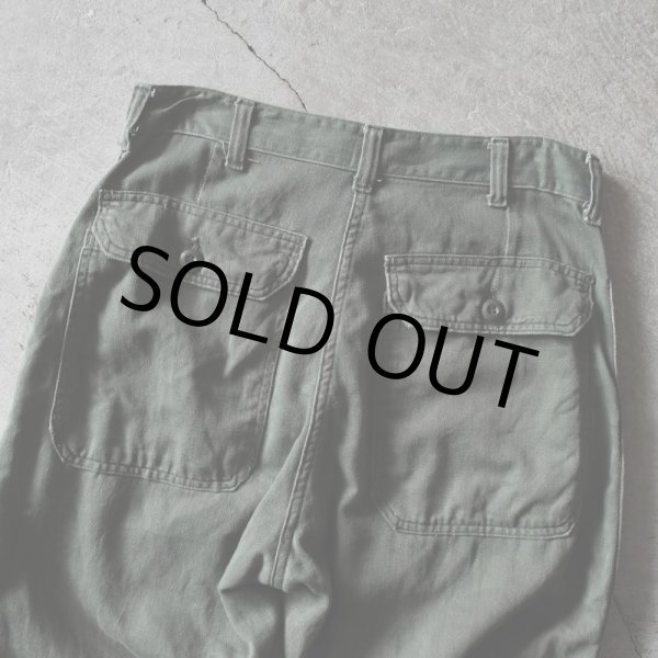 画像5: 1960-70s 民間コットンベイカーパンツ  実寸W30  (5)