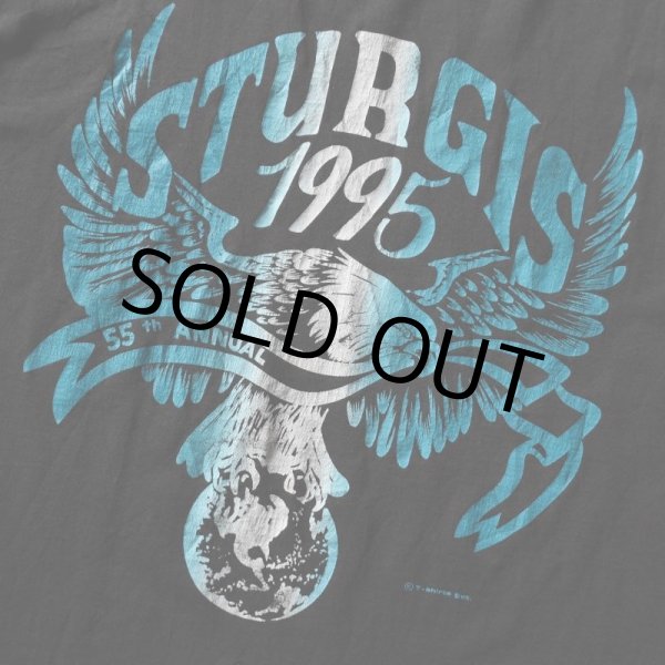 画像5: 1990s STURGIS BLACK HILLS RALLY 55th ANNUAL Tシャツ　 "MADE IN USA"　 表記L  (5)