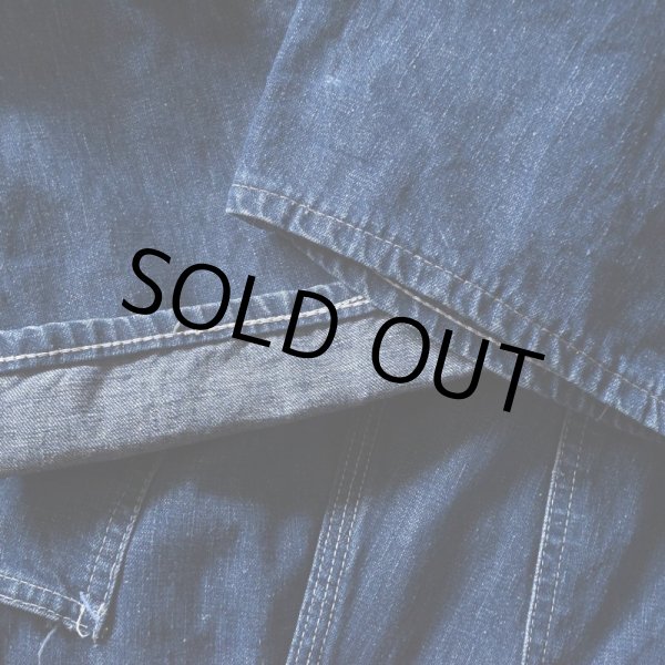 画像6: 1950s HERCULES デニムオーバーオール  実寸W33  (6)