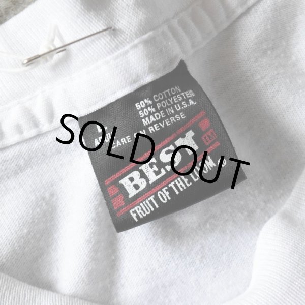 画像3: 1990s 美人猫アートTシャツ　 "MADE IN USA"　 表記L  (3)