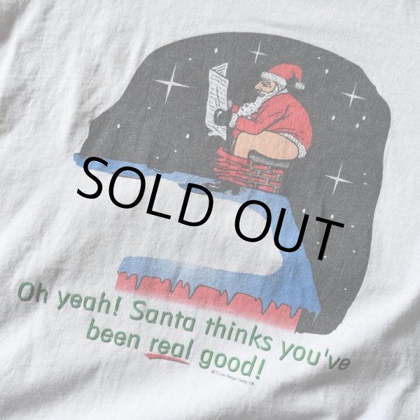 画像4: 1990-00s SANTA アートTシャツ　 表記L  (4)