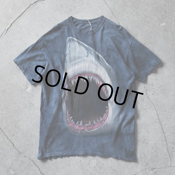 画像1: THE MOUNTAIN サメTシャツ　 "MADE IN USA"　 表記L  (1)