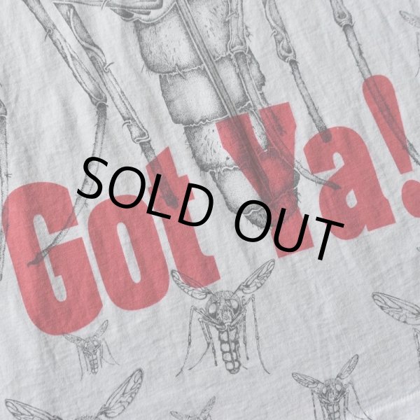 画像6: 1990s MOSQUITO Got Ya! 総柄Tシャツ  "MADE IN USA"  表記XXL  (6)