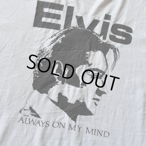 画像4: 1980s ELVIS ALWAYS ON MY MIND Tシャツ　 "MADE IN USA"　 表記XL  (4)