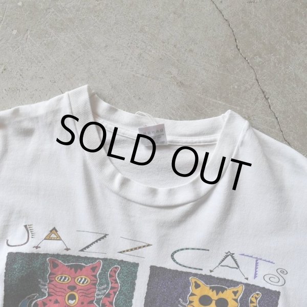 画像2: 1990s JAZZ CATS アートTシャツ　 "MADE IN USA"　 表記XL  (2)