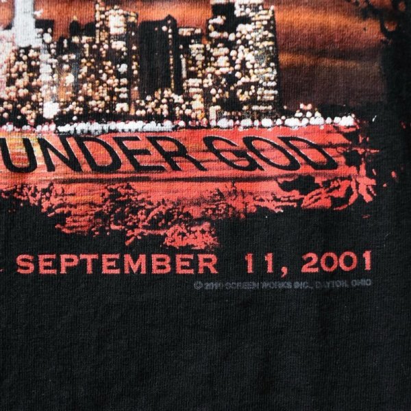 画像6: NEVER FORGET 9.11追悼Tシャツ　 "MADE IN USA"　 表記XL  (6)
