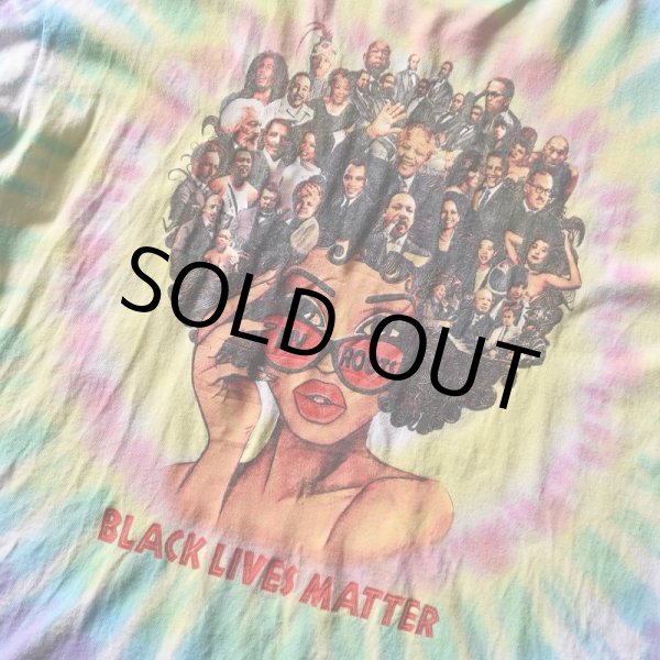 画像5: BLACK LIVES MATTER タイダイTシャツ  表記2XL  (5)
