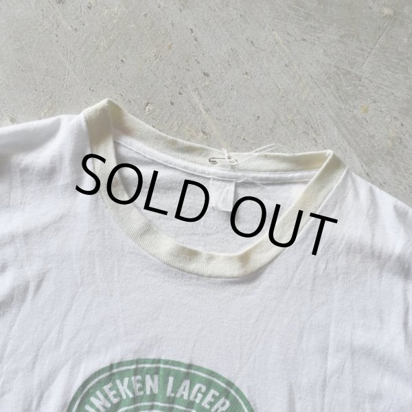 画像2: 1970s HEINEKEN リンガーTシャツ　 "MADE IN USA"　 表記L  (2)