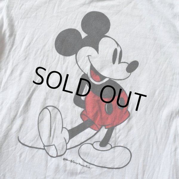 画像4: 1970-80s MICKEY MOUSE リンガーTシャツ　 "MADE IN USA"　 表記L  (4)
