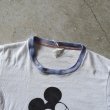 画像2: 1970-80s MICKEY MOUSE リンガーTシャツ　 "MADE IN USA"　 表記L  (2)