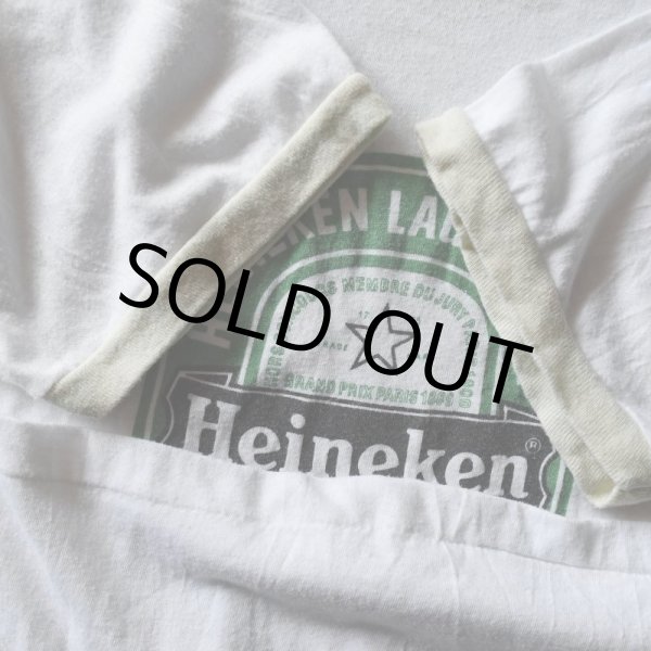 画像5: 1970s HEINEKEN リンガーTシャツ　 "MADE IN USA"　 表記L  (5)
