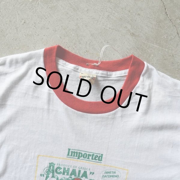画像2: 1980s ACHAIA CLAUSR リンガーTシャツ  "MADE IN USA"  表記L  (2)