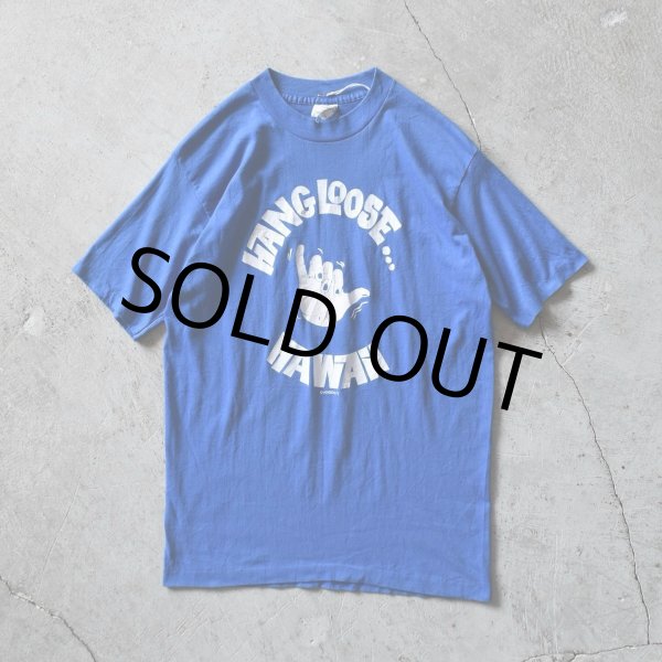画像1: 1980s HANGLOOSE HAWAII Tシャツ　 "MADE IN USA"　 表記L  (1)
