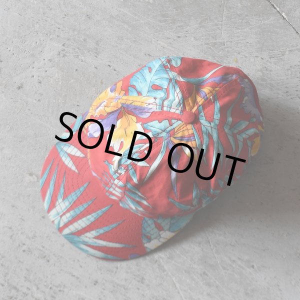 画像3: 1980-90s トロピカル柄キャップ　 "MADE IN USA"  (3)