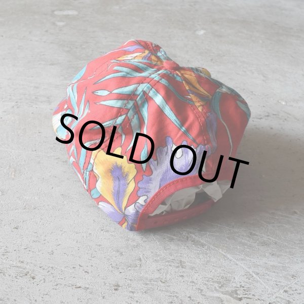 画像5: 1980-90s トロピカル柄キャップ　 "MADE IN USA"  (5)