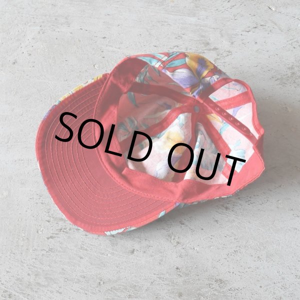 画像6: 1980-90s トロピカル柄キャップ　 "MADE IN USA"  (6)