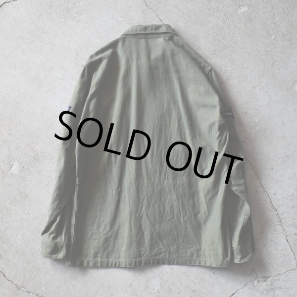 画像2: 1960s USAF OG107 ユーティリティシャツ　 表記15 1/2×33  (2)