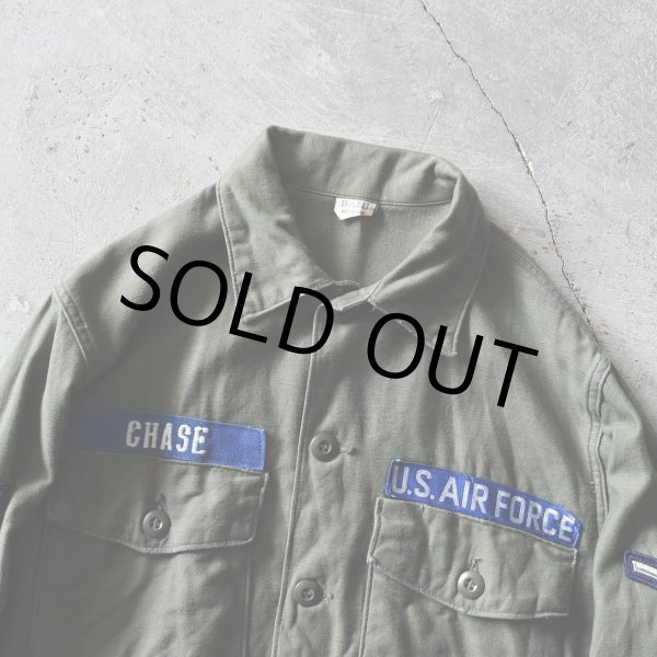 画像3: 1960s USAF OG107 ユーティリティシャツ　 表記15 1/2×33  (3)