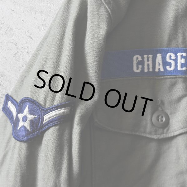 画像7: 1960s USAF OG107 ユーティリティシャツ　 表記15 1/2×33  (7)