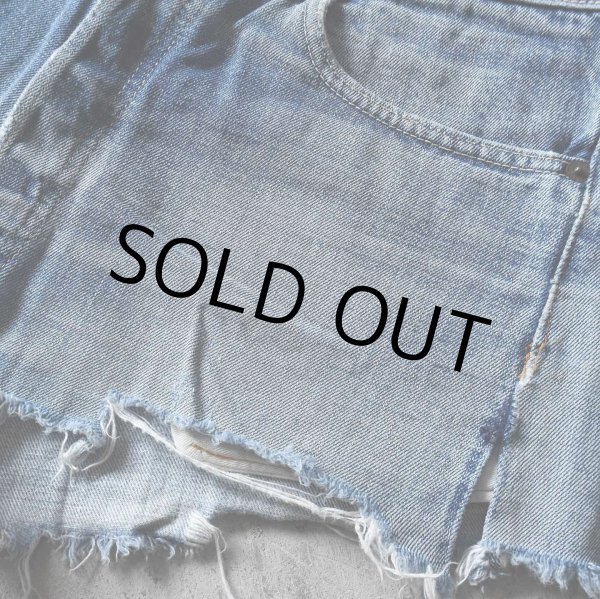 画像9: 1960s Levi's 501E CUT OFF  "MADE IN USA"  実寸W32  (9)