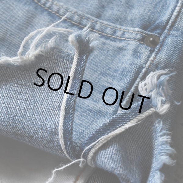 画像10: 1960s Levi's 501E CUT OFF  "MADE IN USA"  実寸W32  (10)