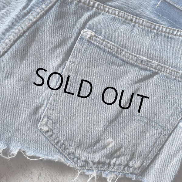 画像7: 1960s Levi's 501E CUT OFF  "MADE IN USA"  実寸W32  (7)