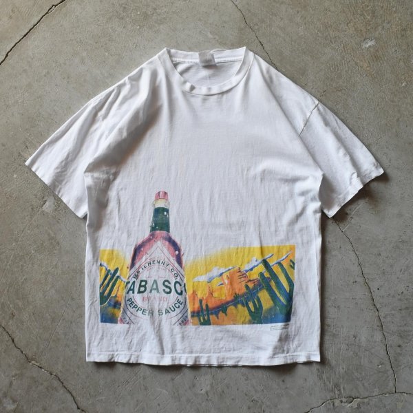 画像1: 1990s Tabasco Tシャツ　 "MADE IN USA"　 表記XL  (1)