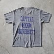 画像1: 1980s CAPITAL UNIVERSITY カレッジTシャツ　 "MADE IN USA"　 表記L  (1)