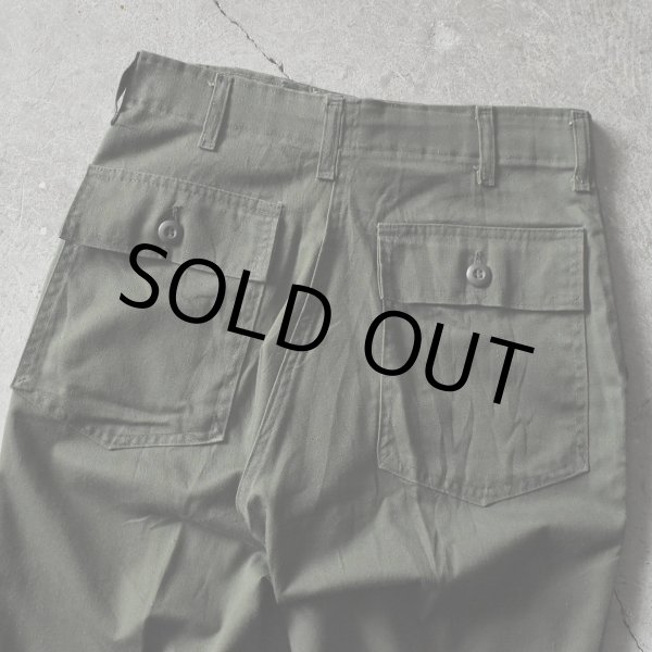 画像7: 1970s US.ARMY OG507 ベイカーパンツ　 表記30×29  (7)