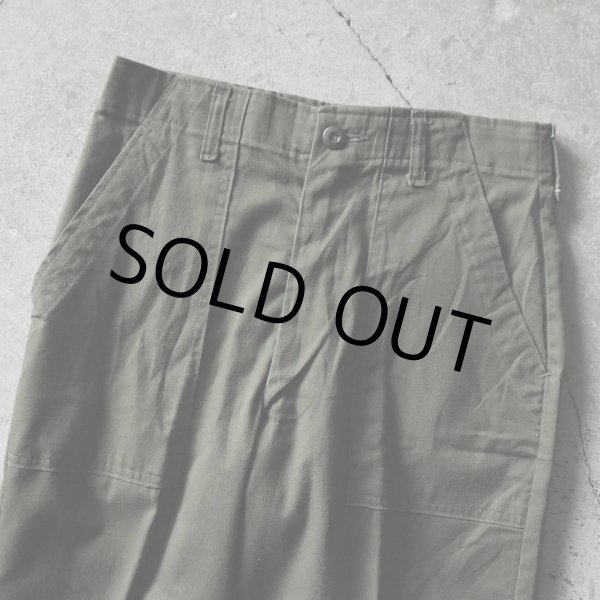 画像3: 1970s US.ARMY OG507 ベイカーパンツ　 表記30×29  (3)